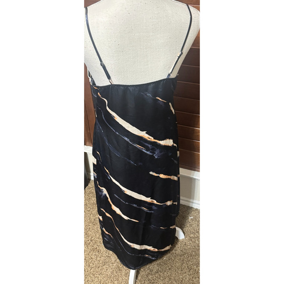 BP X Wildfang Slip dress Satin Size S midi fairygoth sleeveless HOCO - Picture 4 of 6